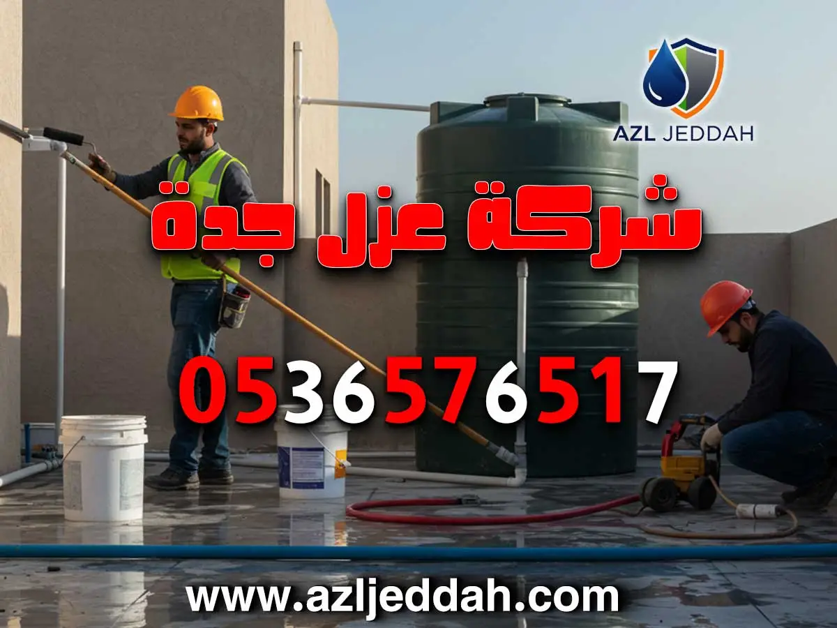 عزل خزانات وتصليح تسربات في جدة